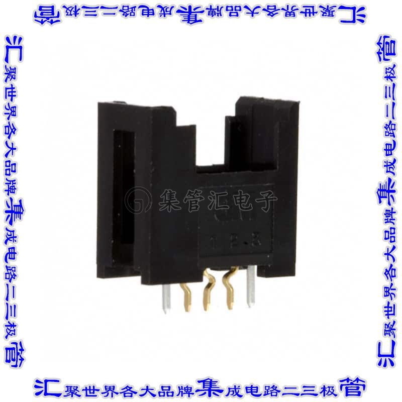 37203-62B3-003PL 针座连接器3POS插座2mm母形插口通孔直针镀金