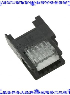 37304-2206-000 FL 100 矩形连接器4POS插座2mm母插口黑色IDC镀金