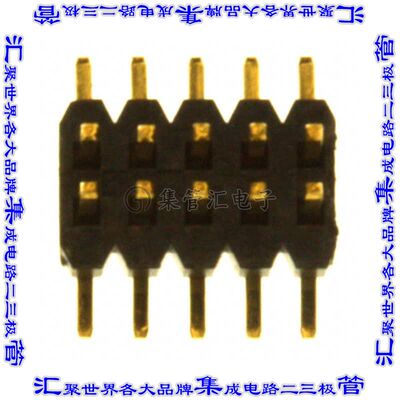 SMH102-LPSE-D05-SP-BK 针座连接器10POS接头2排1mm公形插针表贴S
