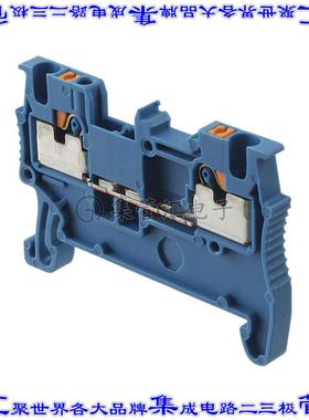 3208126 端子块连接器2POS馈通式3.5mm蓝色14-26AWG