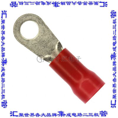 52041-9 环形连接器端子圆形1/4接线柱8AWG压接