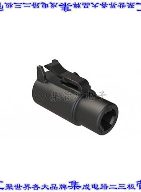 ATHD06-1-8S 圆形连接器1(电源)插头外壳用于母插口黑色自由悬挂