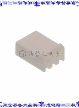 794115-3 矩形连接器外壳3POS插座3.96mm母形插口天然色自由悬挂