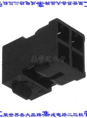 511100460 0511100460矩形连接器外壳4POS插座2排2mm母形插口黑色