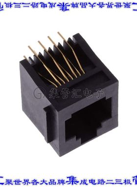 1-1775089-3 接插件连接器CONN MOD JACK 8P8C VERT UNSHLD