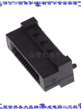 HSEC8-113-01-S-DV-A-PE 卡边缘连接器26POS母头2排0.8mm黑色镀金