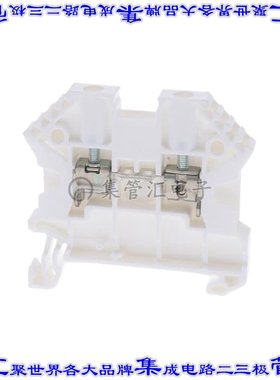 17100.7 端子块连接器2POS馈通式5.0mm白色12-30AWG