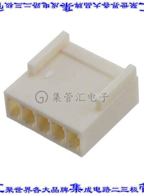 22011052 0022011052矩形连接器外壳5POS插座2.5mm天然色自由悬挂