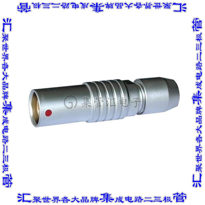 MMI-M1FG08S62 圆形连接器8POS插头母插口焊杯镀金自由悬挂