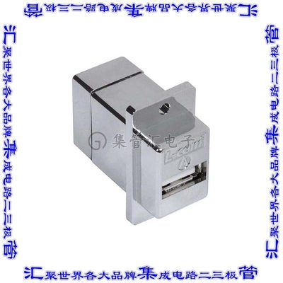 ECF504-UAAS 连接器adapter适配器 USB-A插座