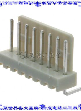 SWR25X-NRTC-S08-RB-BA 针座连接器8POS接头2.54mm公形插针通孔直