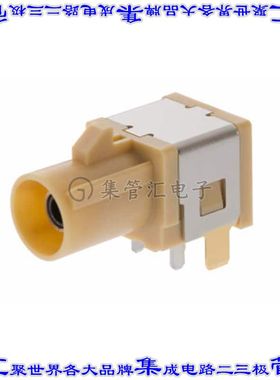 2011260009 同轴连接器SMB插孔公引脚焊接50欧姆通孔直角