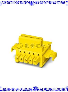 2200244 端子块连接器5POS插头母插口3.81mm黄色