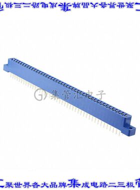 MPSL-0156-43-DW-1KGH 卡边缘连接器86POS母头2排3.96mm蓝色镀金