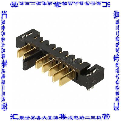 1827654-1 接插件连接器CONN HDR 7POS 2.00MM R/A SLDR