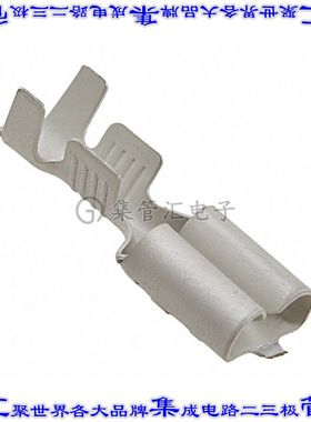 6-160449-5 快速连接器端子母头6.35mm压接13.5-17AWG