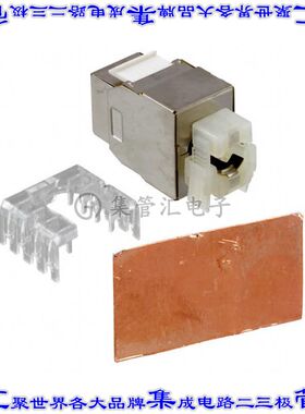 1653168 接插件连接器INSERT RJ45 JACK TO IDC CONN