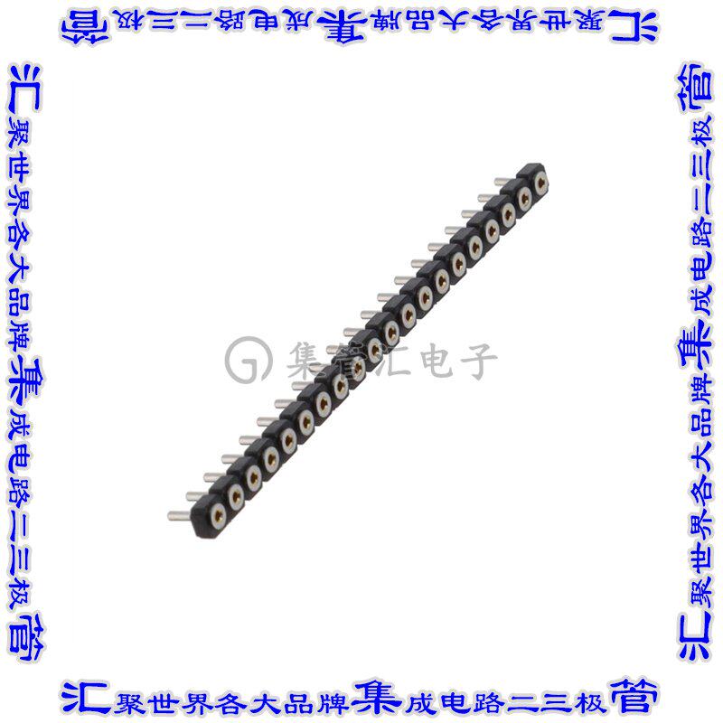 315-47-120-41-004000 针座连接器20POS插座2.54mm母形插口通孔直