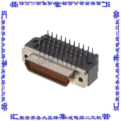 MDM-51SCBR-TL56-A174 连接器51POS插座母插口3排D-TYPE型面板安