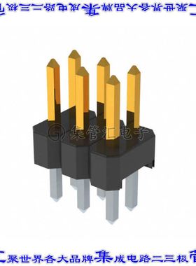PR20C03VBDN 针座连接器6POS接头2排2mm公形插针通孔直针镀金