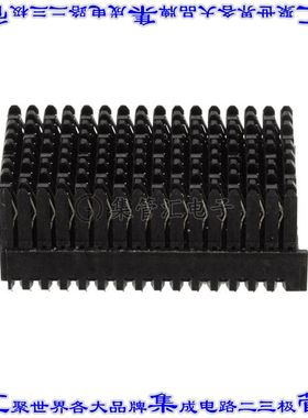 1410135-1 背板连接器135POS插座母插口9排1.8mm通孔黑色