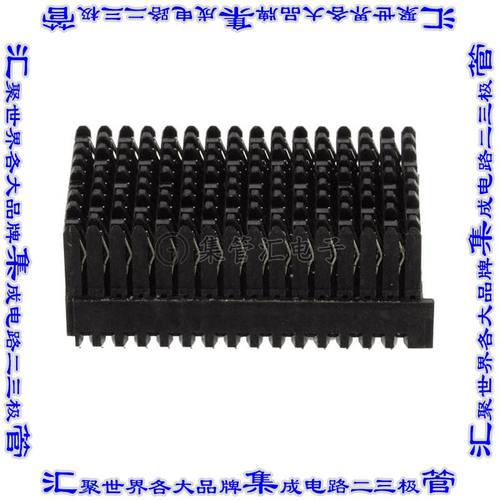 1410135-1 背板连接器135POS插座母插口9排1.8mm通孔黑色