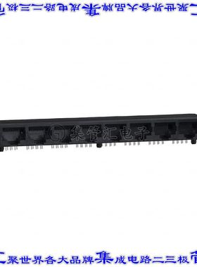 5557566-1 接插件连接器CONN MOD JACK 8P8C R/A UNSHLD