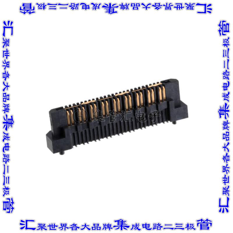 QRM8-018-05.0-L-D-DP-A 板对板连接器36POS差分对阵列公2排0.8mm
