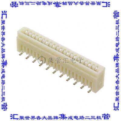2-84982-1 连接器21POS FFC/FPC 1mm触头垂直单侧表面贴装