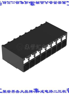 2086-1228 线对板连接器8POS接线端子3.5mm通孔水平带板