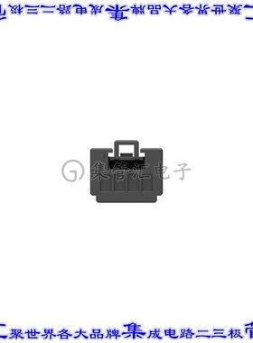 1-1939758-4 矩形连接器外壳4POS插座2mm母形插口黑色自由悬挂