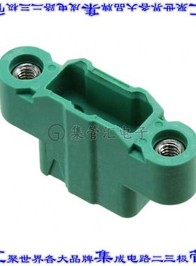 M300-3250396M1 矩形连接器外壳3POS插头3mm公形引脚绿色自由悬挂