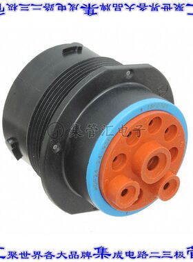 HDP24-24-9SE 圆形连接器9POS插座外壳用于母插口黑色面板安装防