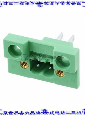 710028 0710028接插件连接器TERM BLK HEADER 2POS GREEN