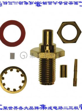 132286 同轴连接器SMA插孔母形插口焊接50欧姆面板安装