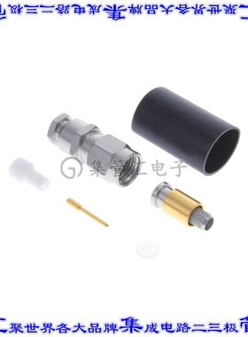 1757851-1 同轴连接器SMA插头公引脚焊接50欧姆自由悬挂