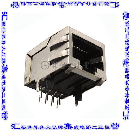 J0026D21NL 接插件连接器CONN JACK 1PORT 100 BASE-TX PCB