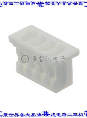 510210400 0510210400矩形连接器外壳4POS插座1.25mm母形插口天然