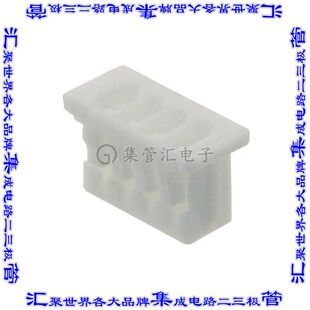 510210400 0510210400矩形连接器外壳4POS插座1.25mm母形插口天然