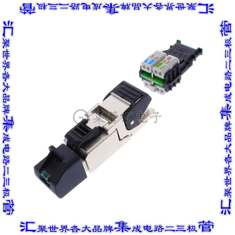 21700616 接插件连接器RJ45-CAT.6A T568B SOLID OR 19STR