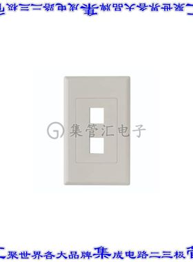 FPDS2-FW 接插件连接器SCREWLESS DECORA 2 PORT FACEPLAT