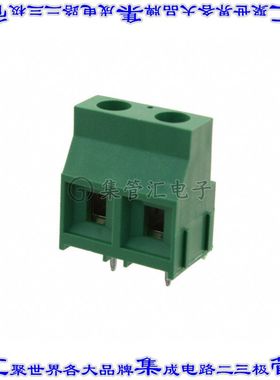 796690-6 线对板连接器6POS接线端子5mm通孔35角度带板