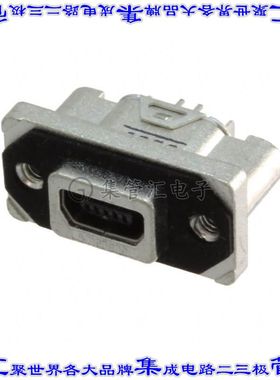 MUSBR-E551-30 连接器USB-miniAB插座5POS USB 2.0通孔