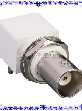 CONBNC002 同轴连接器BNC插孔母形插口焊接50欧姆面板安装通孔直