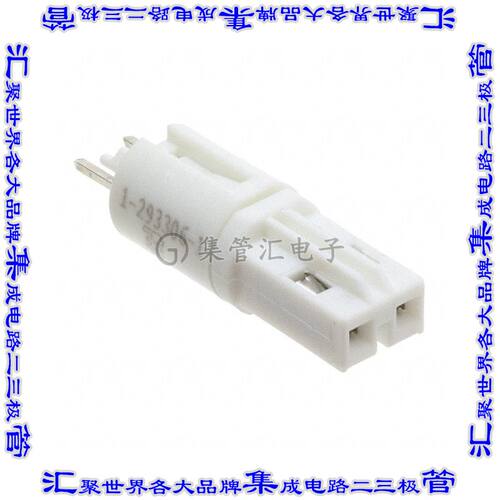 293655-5 接插件连接器CONN SSL PLUG 2POS 3.7MM SOLDER