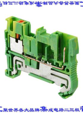 3210059 接线板专用连接器2POS插头连接5.2mm绿色黄色