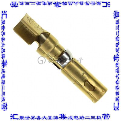 213847-4 连接器触点触头插口12-14AWG压接镀金