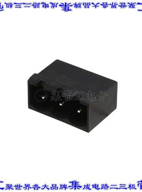 1740518 端子块连接器3POS接头公引脚带罩5.08mm黑色90DEG通孔