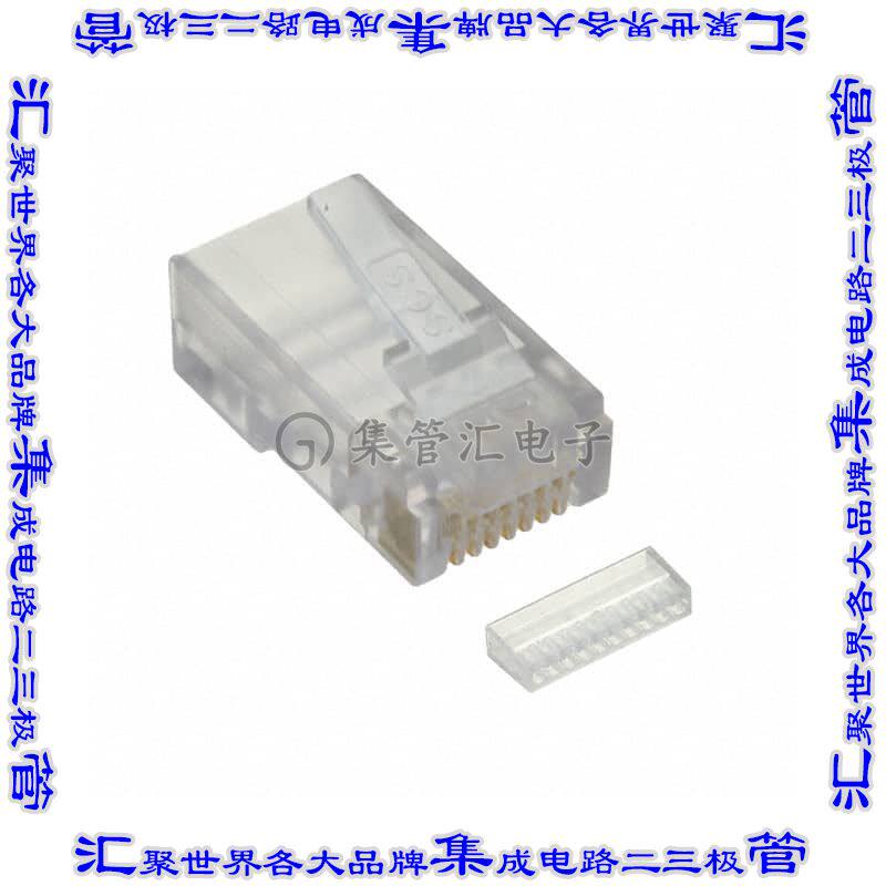943-SP-370808M2 接插件连接器CONN MOD PLUG 8P8C UNSHIELDED