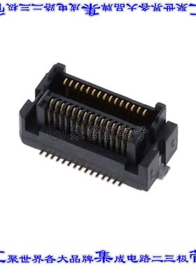 10106813-034112LF 板对板连接器30POS自配接2排0.5mm表贴SMD镀金